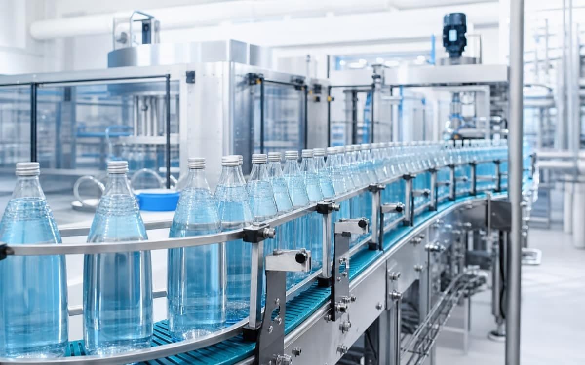 Beverage production line prepared for halal certification review
